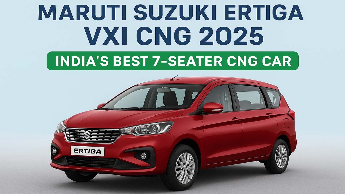 Maruti Suzuki Ertiga VXi CNG 2025