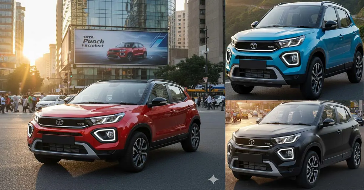 tata punch facelift photo