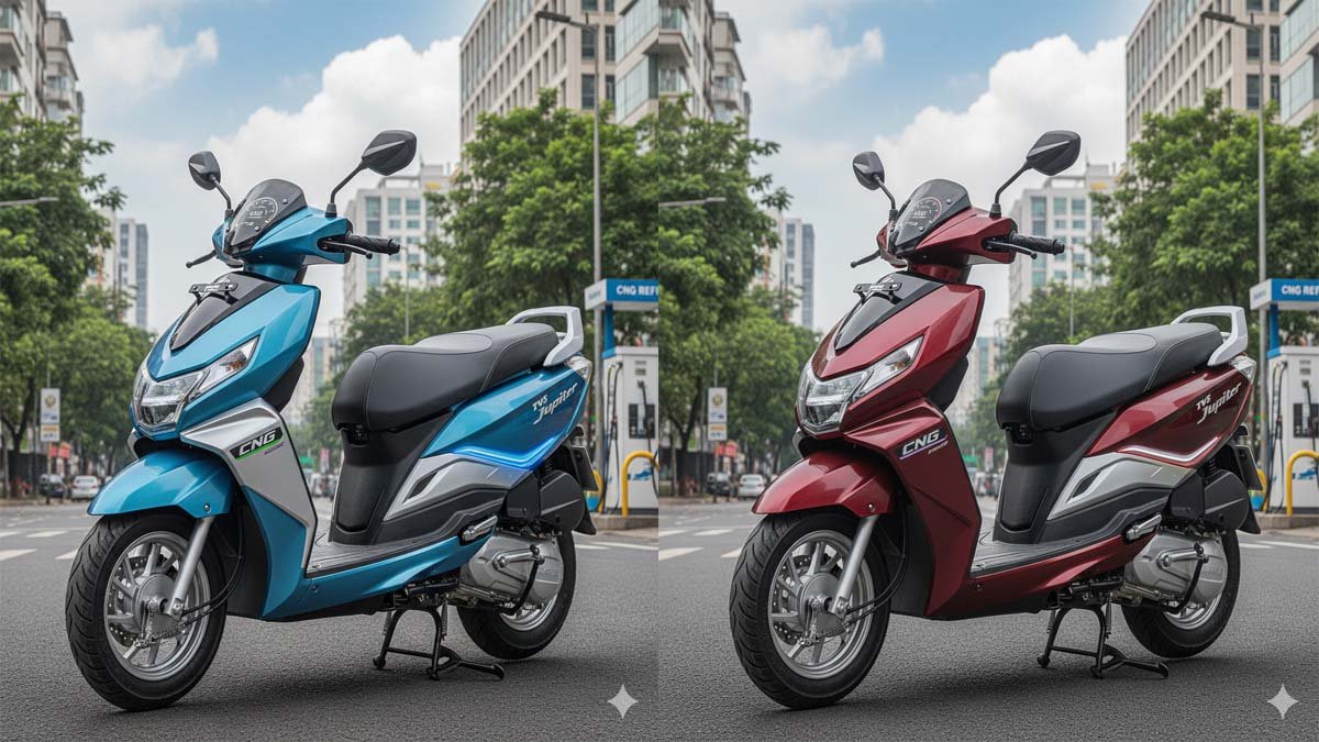 TVS Jupiter CNG 2025 Launched