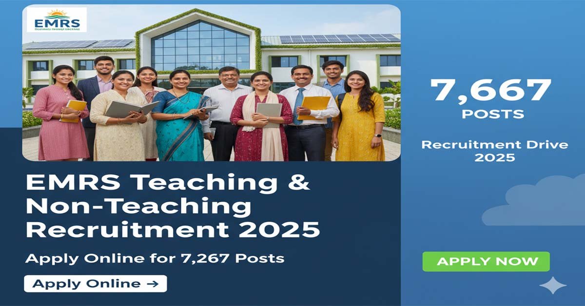 EMRS Teaching & Non-Teaching Recruitment 2025