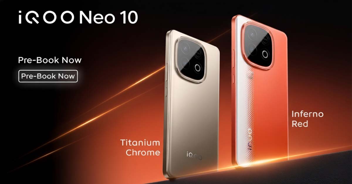 iQOO Neo 10 1st look