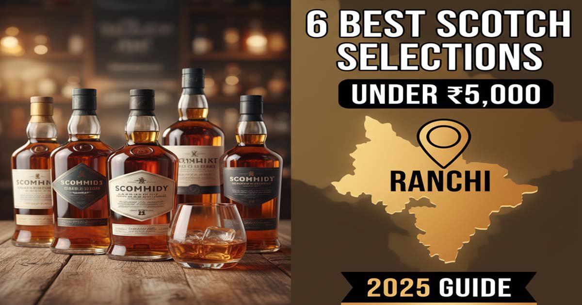 6 Best Scotch Selections Under ₹5,000 in Ranchi