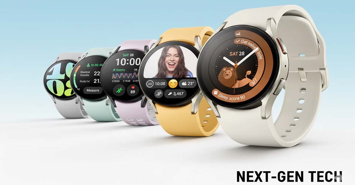 Samsung Galaxy Watch6 LTE 44mm with Super AMOLED Display in Silver Finish