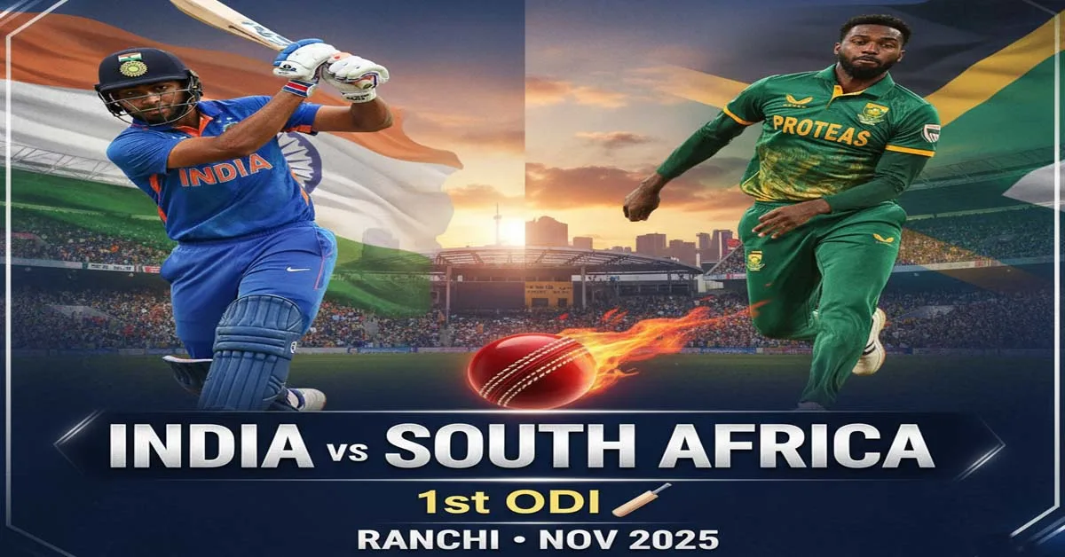 India vs South Africa 1st ODI in Ranchi